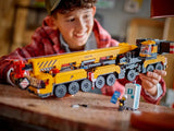 CITY YELLOW MOBILE CONSTRUCTION CRANE TOY - 60409