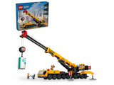 CITY YELLOW MOBILE CONSTRUCTION CRANE TOY - 60409