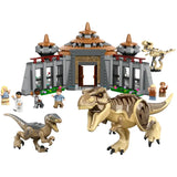 JURASSIC WORLD® VISITOR CENTER: T.REX & RAPTOR ATTACK - 76961