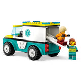 CITY EMERGENCY AMBULANCE AND SNOWBOARDER - 60403