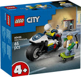 CITY POLICE MOTORCYCLE CHASE - 60455