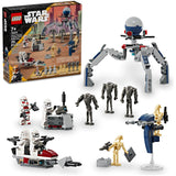 LEGO® STAR WARS™ CLONE TROOPER™ & BATTLE DROID™ BATTLE PACK - 75372