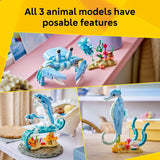 CREATOR 3IN1 SEA ANIMALS: BEAUTIFUL DOLPHINS - 31385