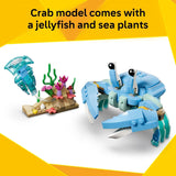 CREATOR 3IN1 SEA ANIMALS: BEAUTIFUL DOLPHINS - 31385
