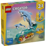 CREATOR 3IN1 SEA ANIMALS: BEAUTIFUL DOLPHINS - 31385