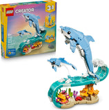 CREATOR 3IN1 SEA ANIMALS: BEAUTIFUL DOLPHINS - 31385
