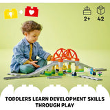 DUPLO® TRAIN BRIDGE AND TRACKS EXPANSION SET - 10426