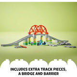 DUPLO® TRAIN BRIDGE AND TRACKS EXPANSION SET - 10426