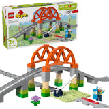 DUPLO® TRAIN BRIDGE AND TRACKS EXPANSION SET - 10426