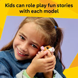 CREATOR 3IN1 CUTE HAMSTER WITH A FLOWER - 31376