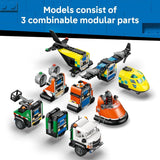CITY AIRPLANE, SERVICE TRUCK & HOVERCRAFT REMIX - 60505