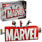 MARVEL® LOGO & MINIFIGURES - 76313