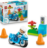 DUPLO® BLUE POLICE MOTORCYCLE - 10471