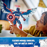 MARVEL® NEW CAPTAIN AMERICA CONSTRUCTION FIGURE - 76296