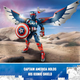 MARVEL® NEW CAPTAIN AMERICA CONSTRUCTION FIGURE - 76296
