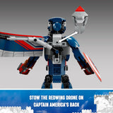 MARVEL® NEW CAPTAIN AMERICA CONSTRUCTION FIGURE - 76296