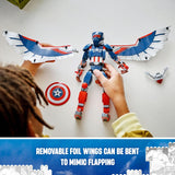 MARVEL® NEW CAPTAIN AMERICA CONSTRUCTION FIGURE - 76296