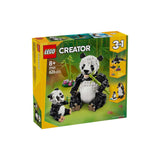 CREATOR 3IN1 WILD ANIMALS: PANDA FAMILY - 31165