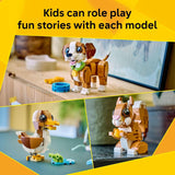 CREATOR 3IN1 CUTE ANIMALS: PLAYFUL PUPPY DOG - 31382