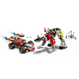 COOPER'S TIGER MECH & ZERO'S HOT ROD CAR - 71497