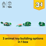 CREATOR 3IN1 TURTLE WITH A WATER LILY FLOWER - 31377