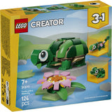 CREATOR 3IN1 TURTLE WITH A WATER LILY FLOWER - 31377