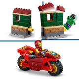 MARVEL® IRON MAN WITH BIKE AND THE HULK - 76287